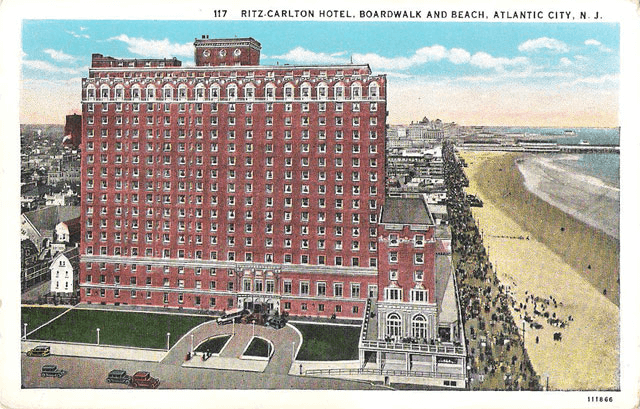 Atlantic City - Atlantic City Boardwalk Postcard